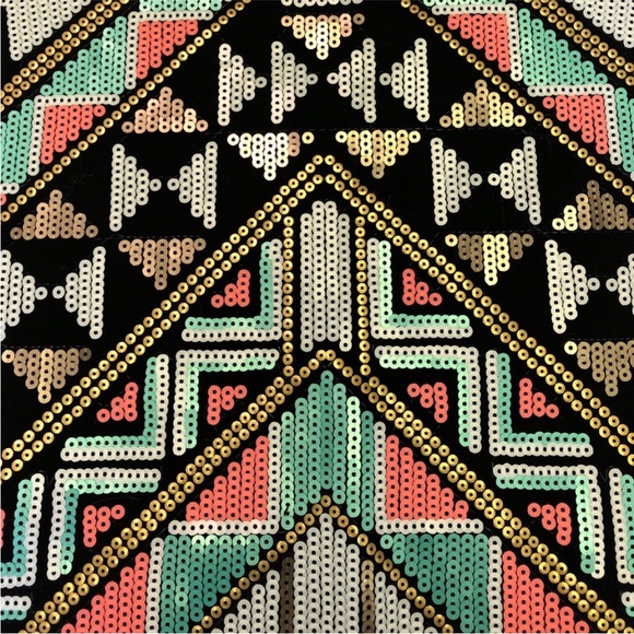 Express Sequin Mini Skirt - Small - Picture 4 of 6